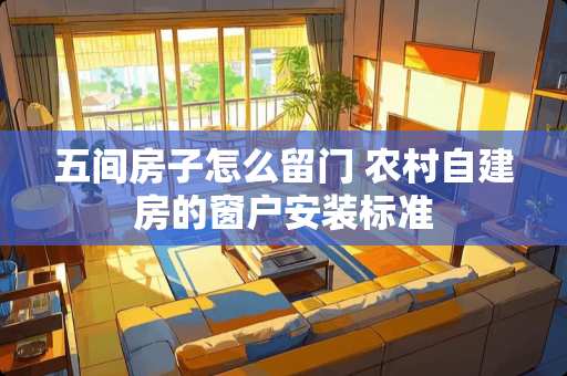 五间房子怎么留门 农村自建房的窗户安装标准