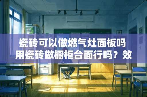 瓷砖可以做燃气灶面板吗 用瓷砖做橱柜台面行吗？效果好不好
