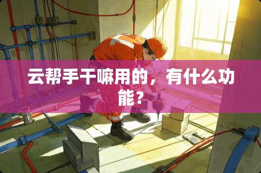 云帮手干嘛用的，有什么功能？