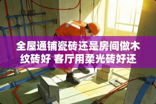 全屋通铺瓷砖还是房间做木纹砖好 客厅用柔光砖好还是亮光砖好