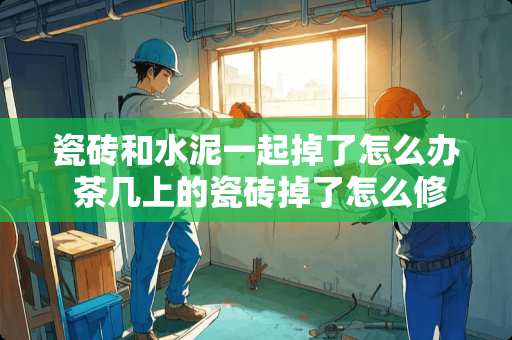 瓷砖和水泥一起掉了怎么办 茶几上的瓷砖掉了怎么修复