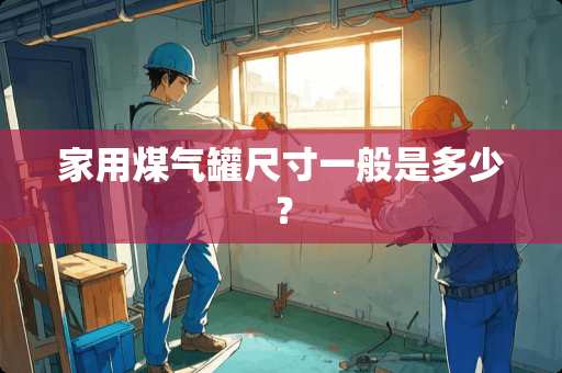 家用煤气罐尺寸一般是多少？