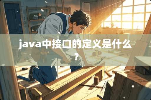 java中接口的定义是什么？
