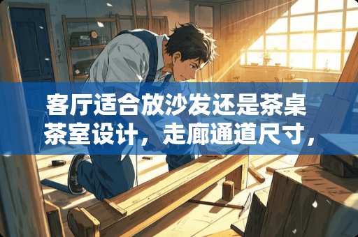 客厅适合放沙发还是茶桌 茶室设计，走廊通道尺寸，门的高（净高）与宽，踏步的宽与高，茶室常用家具尺寸，茶室常见餐桌尺寸，茶室