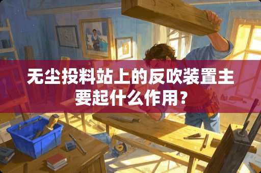 无尘投料站上的反吹装置主要起什么作用？