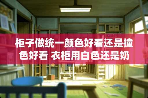 柜子做统一颜色好看还是撞色好看 衣柜用白色还是奶咖色