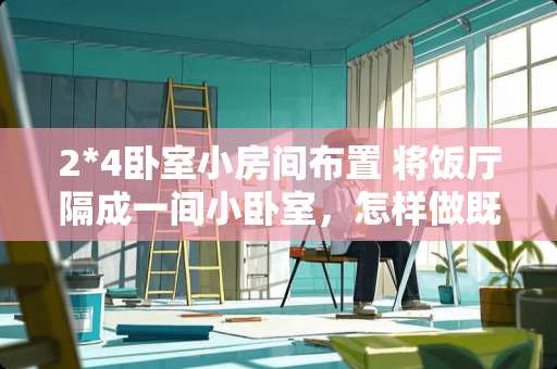 2*4卧室小房间布置 将饭厅隔成一间小卧室，怎样做既简单又漂亮，而且实用呢