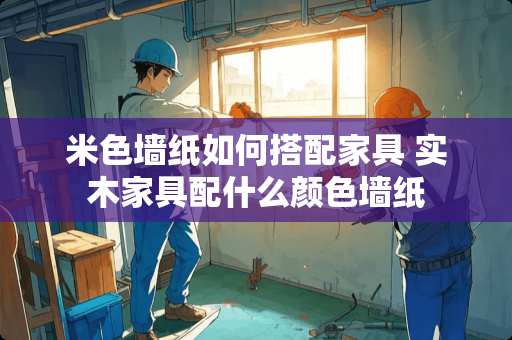 米色墙纸如何搭配家具 实木家具配什么颜色墙纸