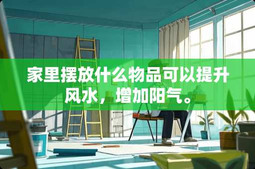 家里摆放什么物品可以提升风水，增加阳气。