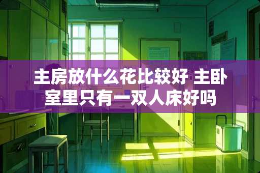 主房放什么花比较好 主卧室里只有一双人床好吗