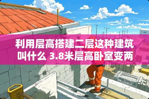 利用层高搭建二层这种建筑叫什么 3.8米层高卧室变两层