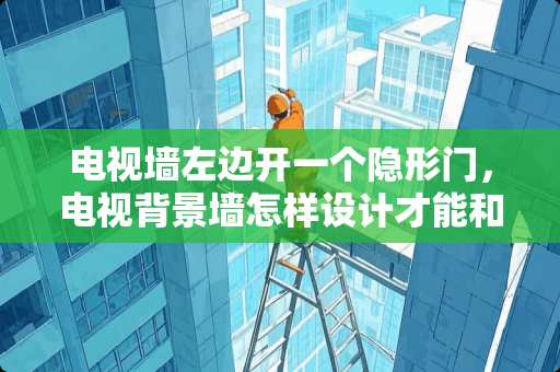 电视墙左边开一个隐形门，电视背景墙怎样设计才能和门成为一体 电视背景墙有门怎样装