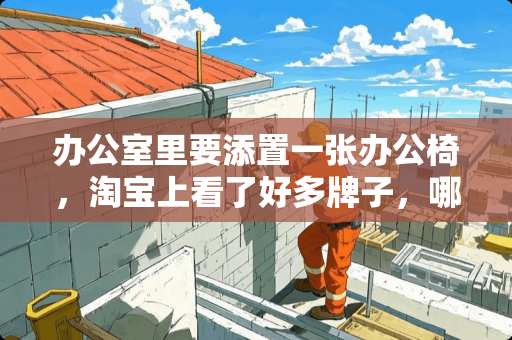 办公室里要添置一张办公椅，淘宝上看了好多牌子，哪家比较好，有买过的人介绍一下 十大办公家具排名