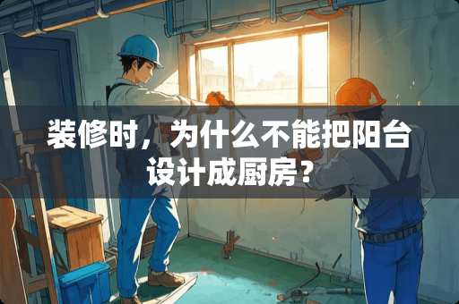装修时，为什么不能把阳台设计成厨房？