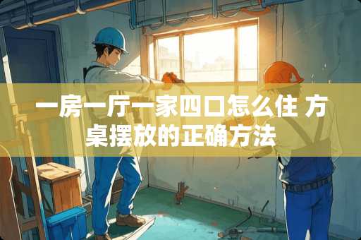 一房一厅一家四口怎么住 方桌摆放的正确方法