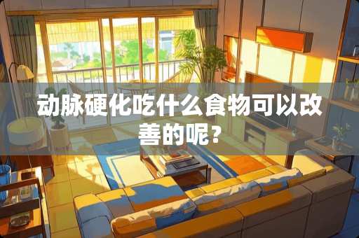 动脉硬化吃什么食物可以改善的呢？