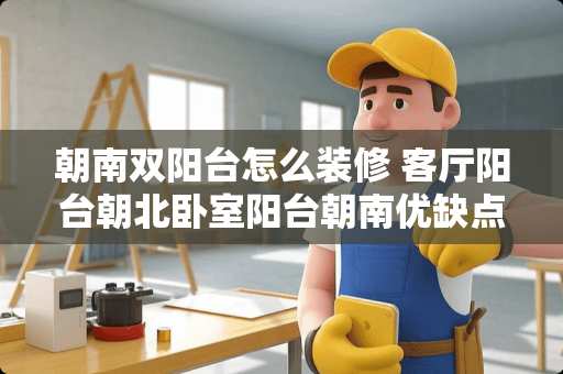 朝南双阳台怎么装修 客厅阳台朝北卧室阳台朝南优缺点