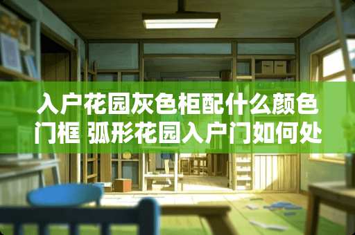 入户花园灰色柜配什么颜色门框 弧形花园入户门如何处理