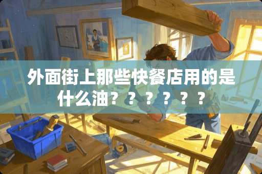 外面街上那些快餐店用的是什么油？？？？？？