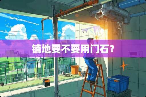 铺地要不要用门石？