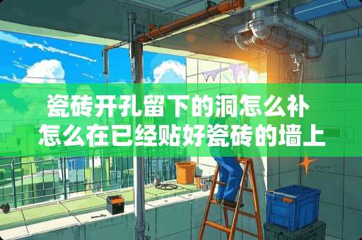 瓷砖开孔留下的洞怎么补 怎么在已经贴好瓷砖的墙上打孔而不损坏瓷砖