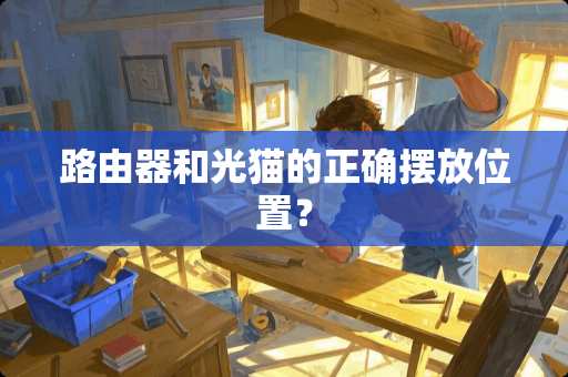 路由器和光猫的正确摆放位置？