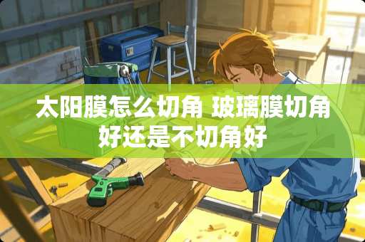 太阳膜怎么切角 玻璃膜切角好还是不切角好