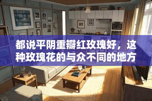 都说平阴重瓣红玫瑰好，这种玫瑰花的与众不同的地方是啥啊