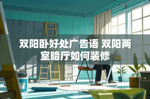 双阳卧好处广告语 双阳两室暗厅如何装修