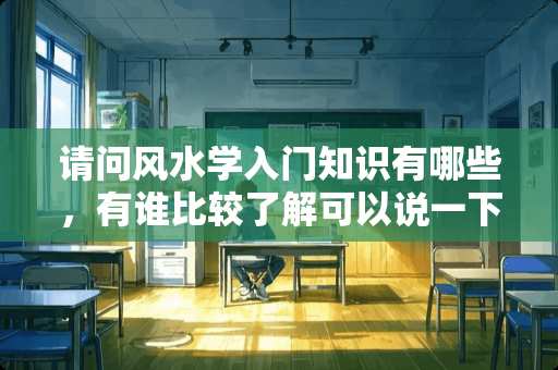 请问风水学入门知识有哪些，有谁比较了解可以说一下吗？