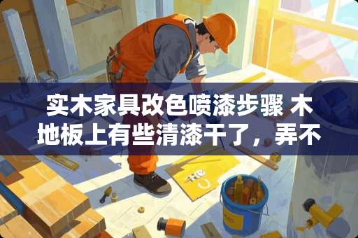 实木家具改色喷漆步骤 木地板上有些清漆干了，弄不干净，怎样把那些清漆弄干净