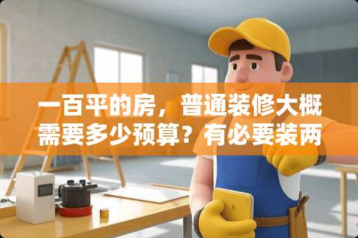 一百平的房，普通装修大概需要多少预算？有必要装两个卫生间吗 厦门卧室装修估价多少