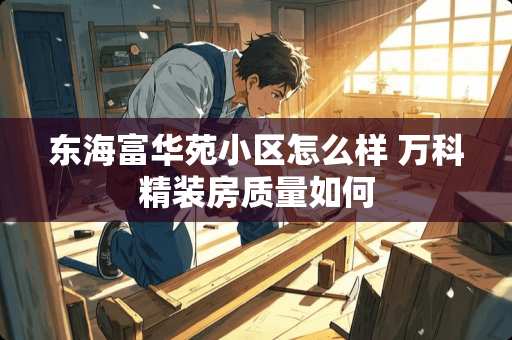 东海富华苑小区怎么样 万科精装房质量如何