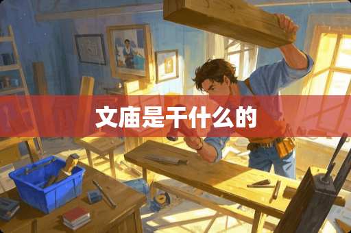 文庙是干什么的