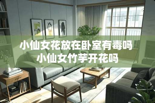 小仙女花放在卧室有毒吗 小仙女竹芋开花吗