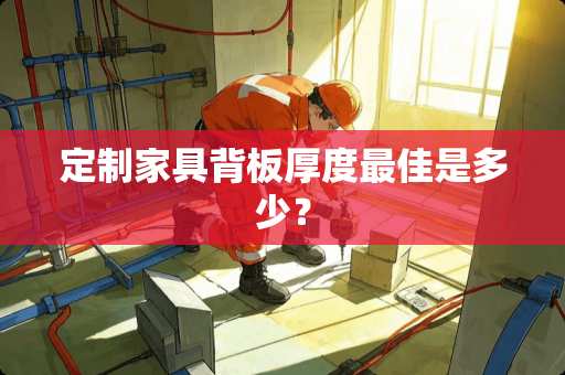 定制家具背板厚度最佳是多少？