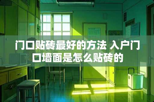 门口贴砖最好的方法 入户门口墙面是怎么贴砖的