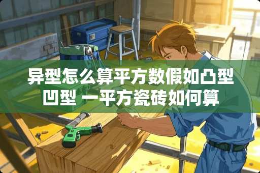 异型怎么算平方数假如凸型凹型 一平方瓷砖如何算