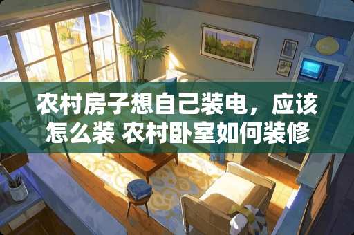 农村房子想自己装电，应该怎么装 农村卧室如何装修简约