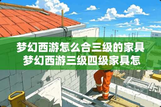 梦幻西游怎么合三级的家具 梦幻西游三级四级家具怎么做