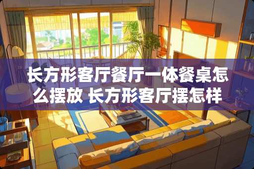 长方形客厅餐厅一体餐桌怎么摆放 长方形客厅摆怎样沙发