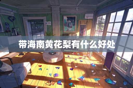 带海南黄花梨有什么好处