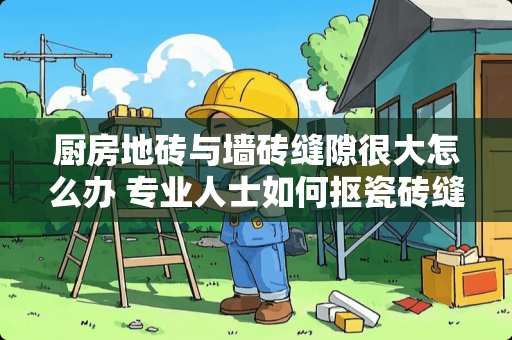 厨房地砖与墙砖缝隙很大怎么办 专业人士如何抠瓷砖缝