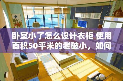 卧室小了怎么设计衣柜 使用面积50平米的老破小，如何装修设计成两室一厅