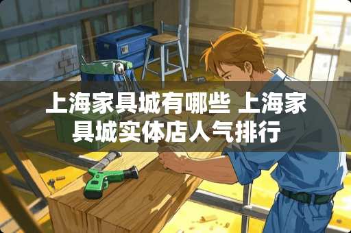 上海家具城有哪些 上海家具城实体店人气排行