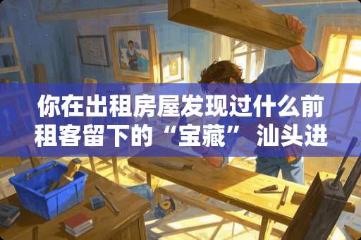 你在出租房屋发现过什么前租客留下的“宝藏” 汕头进口仿古瓷砖哪里有