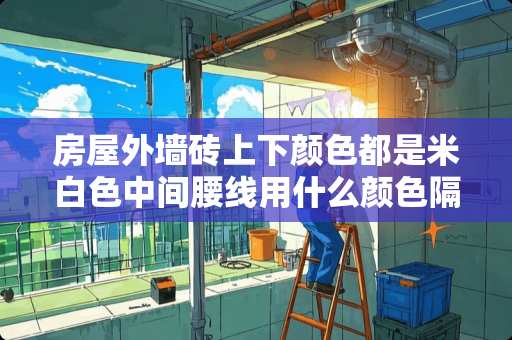 房屋外墙砖上下颜色都是米白色中间腰线用什么颜色隔开好 白墙配什么腰线好看 房屋外墙砖上下颜色都是米白色中间腰线用什么颜色隔开好 白墙配什么腰线好看