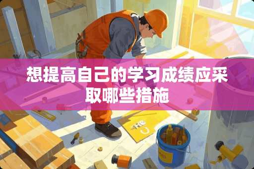 想提高自己的学习成绩应采取哪些措施