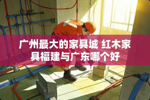 广州最大的家具城 红木家具福建与广东哪个好