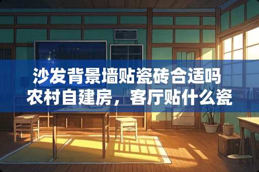 沙发背景墙贴瓷砖合适吗 农村自建房，客厅贴什么瓷砖好